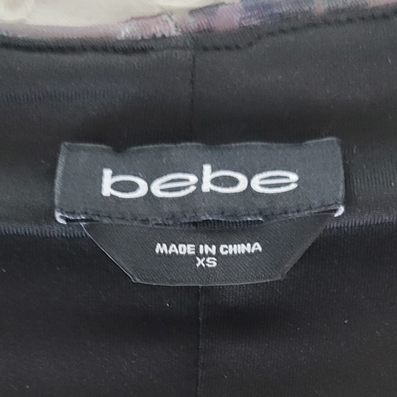 *New with Tags!* bebe XS Floral-Print Tie-Front Midi Dress - Picture 5 of 5